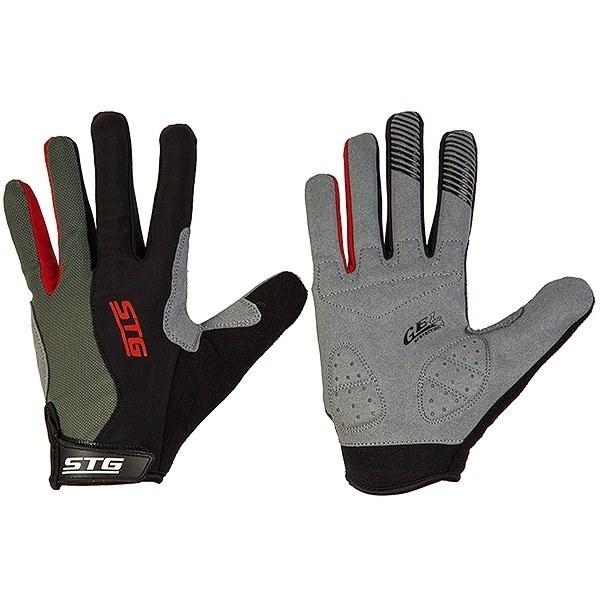 Перчатки STG с длин. пальцами б/с, на липучке, размер XL, X87906-ХЛ - фото 69511