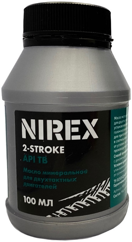 Масло моторное NIREX 2Т API TB, 100 мл - фото 75763