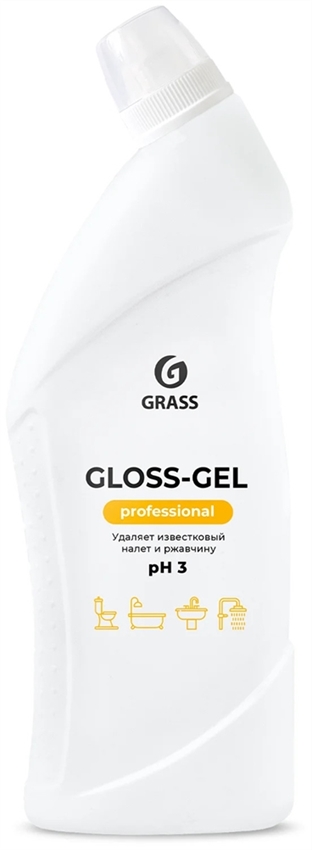 Чистящее средство для ванной комнаты Gloss Gel 750мл 125568 - фото 75825