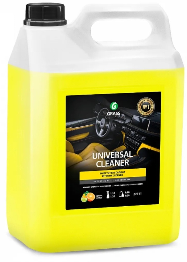 Очиститель салона GraSS Universal-cleaner 5,4кг 125197 - фото 76894