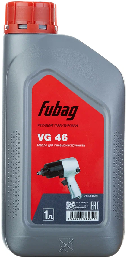 Масло для пневмоинструмента Fubag VG 46, 1 л - фото 77619