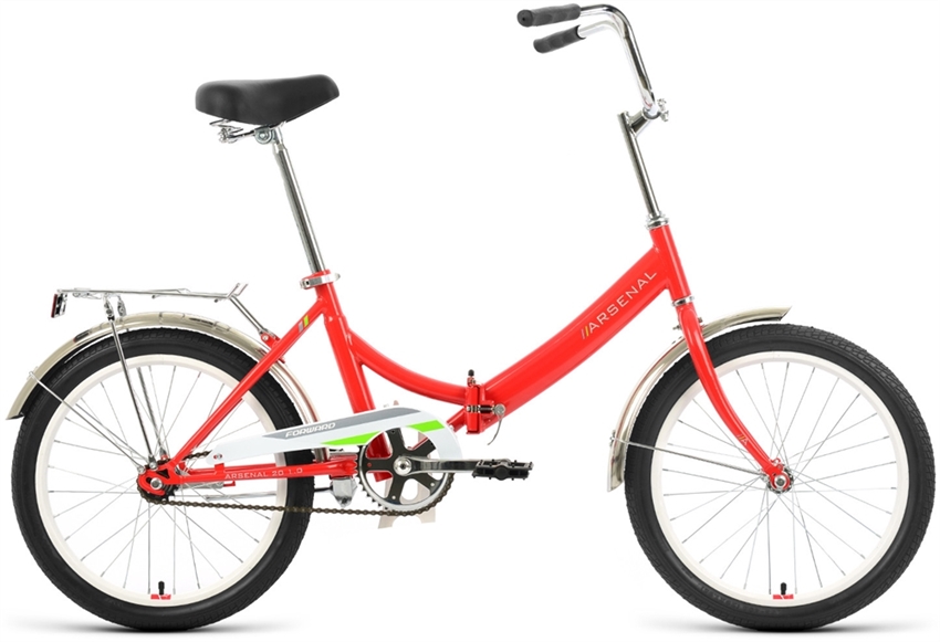 Велосипед Arsenal 20 1,0 красный/зеленый - фото 77657