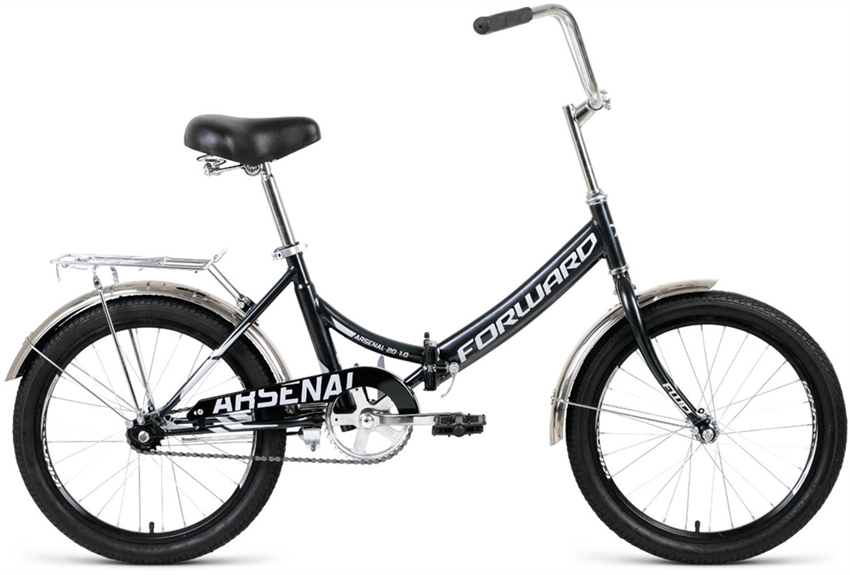 Велосипед Arsenal 20 1,0 черный/серый - фото 77659
