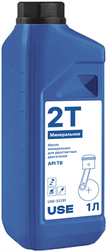 Масло моторное USE API TB 2T, 1л - фото 77774