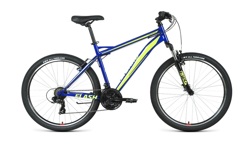 Велосипед Flash 26 1.2S синий/ярко-зеленый - фото 77811