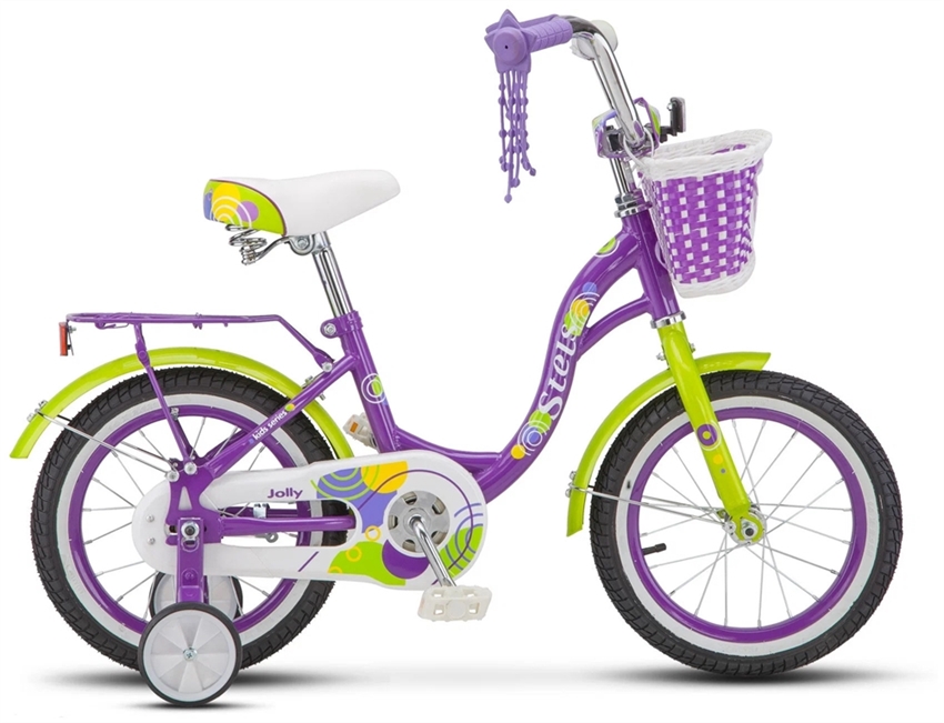 Велосипед STELS Jolli 14  V010 фиолетовый - фото 77834