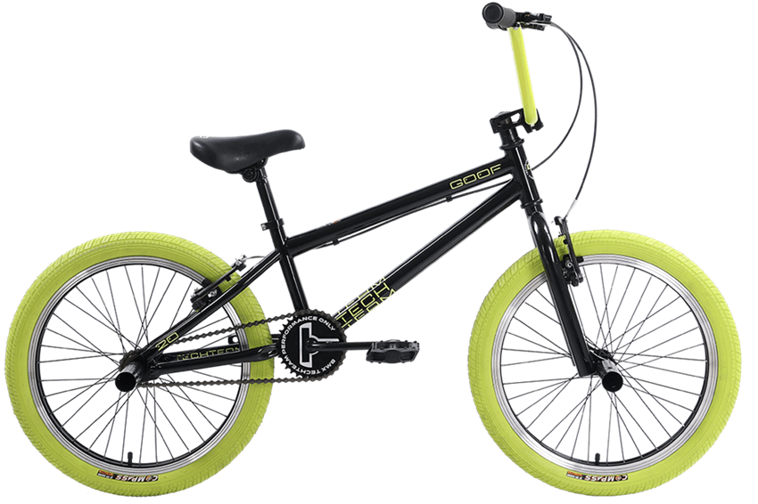 Велосипед TECH TEAM Goof 20   BMX черный - фото 77856