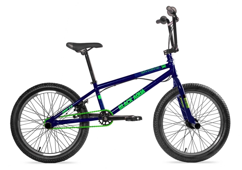 Велосипед BLACK AQUA Jump 2.0 matt 20  темно-синий GL-602V - фото 77868