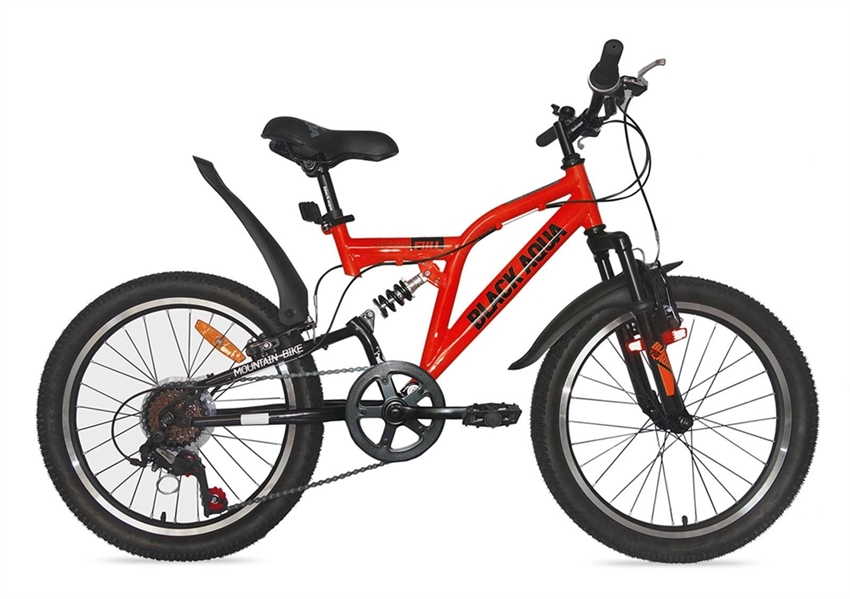Велосипед BLACK AQUA Mount 1201 V 20  красно-черный GL-103V - фото 77952