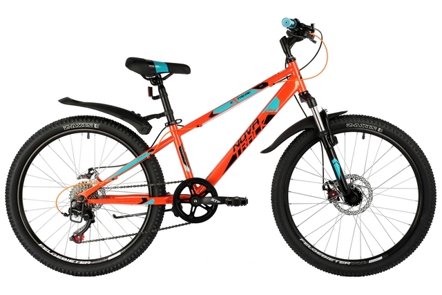 Велосипед NOVATRACK 24  Extreme оранжевый, 145884