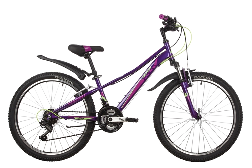 Велосипед NOVATRACK 24  VALIANT фиолетовый, 153810