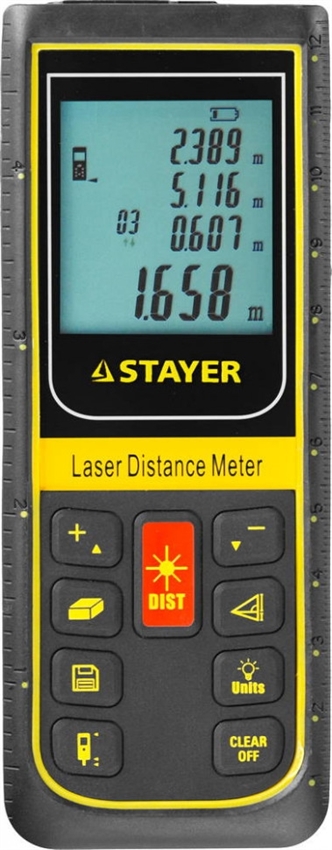 Дальномер лазерный STAYER PROFI SDL-100 34959 - фото 78125