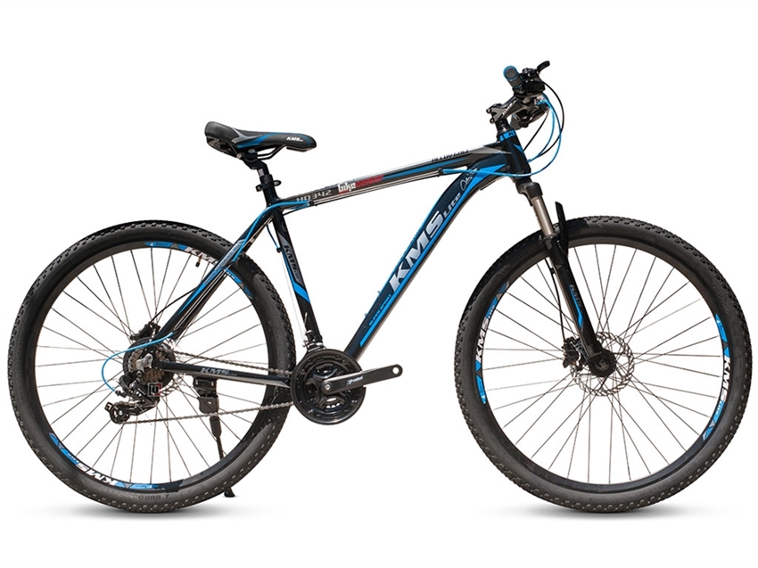 Велосипед KMS 27,5  черно-синий - фото 78846