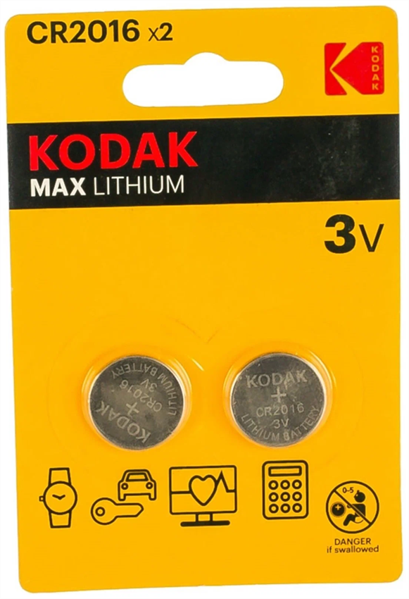Батарейка Kodak CR 2016 - фото 78890