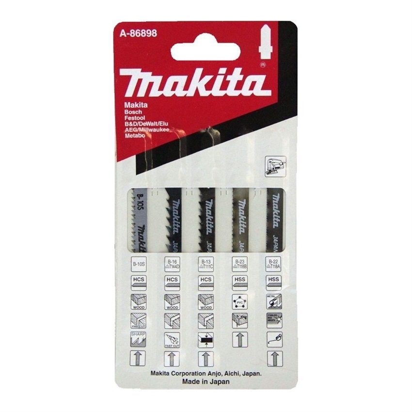 Набор для лобзика Makita В-5 A-86898 Sort - фото 78968