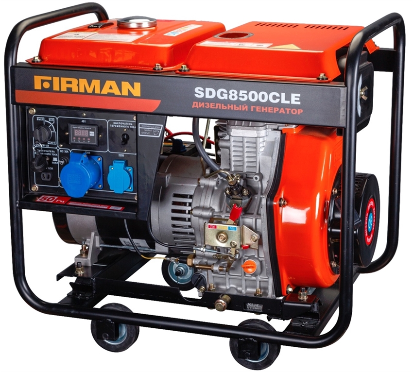 Дизельный генератор Firman SDG8500CLE - фото 79076