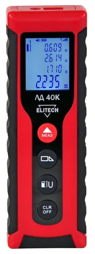 Дальномер лазерный Elitech ЛД60К, 201465 - фото 79247