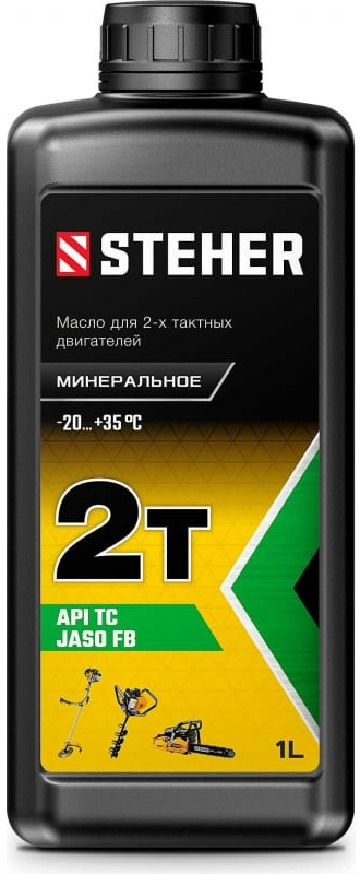 Масло моторное STEHER 2T-M, 1 л - фото 79300
