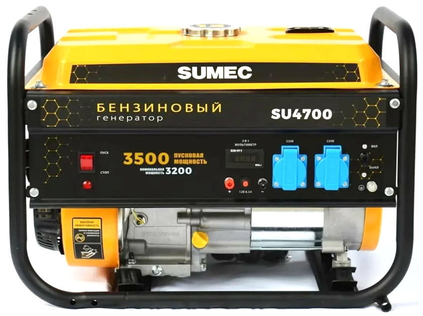 Электростанция бензиновая SUMEC SU4700 - фото 79818