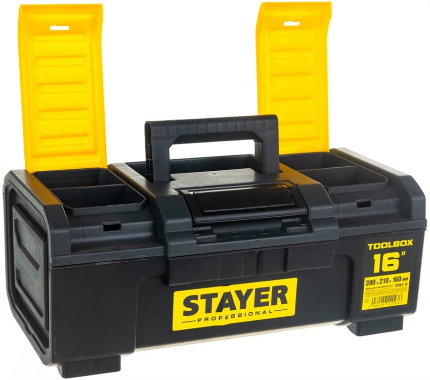 Ящик для инструментов STAYER TOOLBOX-16 38167-16 - фото 80211