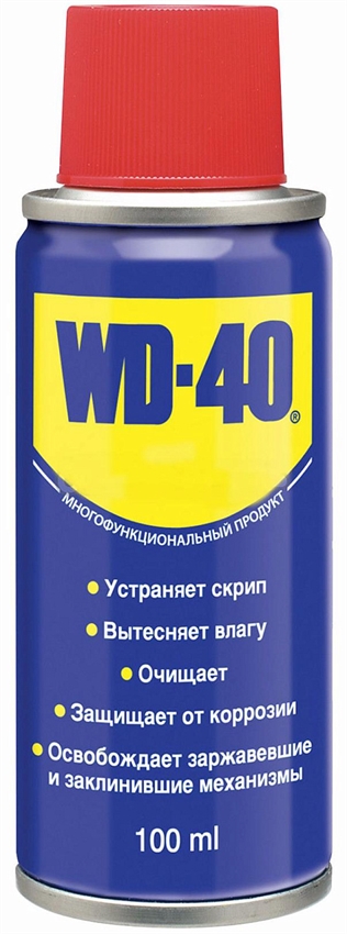 Смазка WD-40, 100 мл - фото 81085