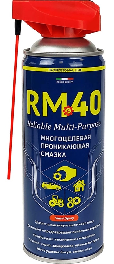 Смазка многоцелевая проникающая RM-40 300мл (аэр.), RM-769 - фото 81088