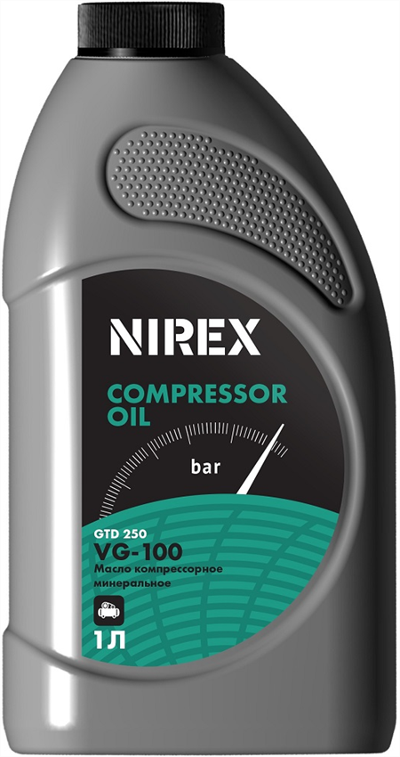Масло компрессорное Nirex GTD 250, 1 л - фото 81287