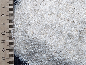 Песок кварцевый (Белый) 0,5-1,0мм. 25Кг.