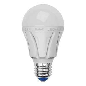 Лампа Яркая LED-A60 8W/DW/E27/FR TM Uniel
