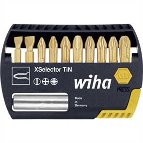 Набор бит XSelector TiN 25мм смешанная комплектация 11предметов 26977