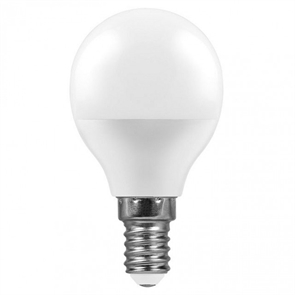 Лампа Feron LB-550 (9W) 230V,E14, 2700K, G45, 25801