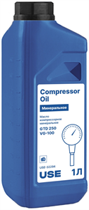 Масло компрессорное USE GTD-250, 1 л
