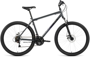 Велосипед Altair MTB HT 27,5  2,0 disc темно-серый/черный