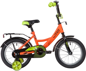 Велосипед NOVATRACK 14  VECTOR оранжевый, 139633