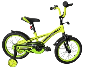 Велосипед TECH TEAM Quattro 18  неоновый зеленый