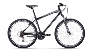 Велосипед Sporting 27,5 1.0 черный/серебристый