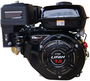 Двигатель бензиновый LIFAN 170F (7 л.с. 19мм)