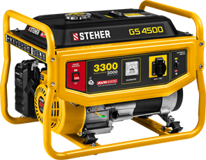 Генератор бензиновый Steher, 3300Вт, GS-4500