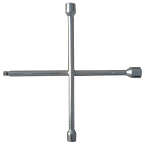 Ключ*крест балонный,17х19х21х22мм под квадрат 1/2 , толщина 14мм, Сибртех, 14258