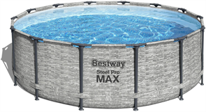 Бассейн каркасный круглый Bestway Steel Pro Max 427x122 см 15232л 5619D BW