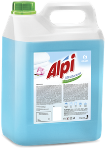Концентрированное жидкое средство для стирки Grass  Alpi white gel , 5кг, 125187