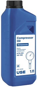 Масло компрессорное USE GTD 250, 1 л
