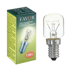 Лампа Favor PH 230-15 T25 E14 для холодильников