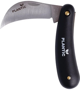 Нож прививочный изогнутый Plantik 37307-01