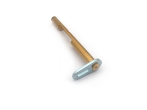 Ю21 Пусковой вал с рычагом 1123-120-7200 - фото 20725