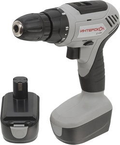 Аккумуляторная дрель ИНТЕРСКОЛ ДА-10/14.4ЭР - фото 22881