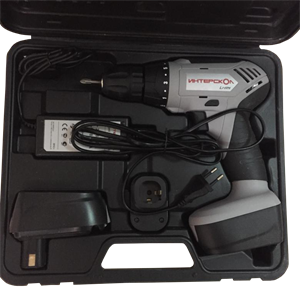 Аккумуляторная дрель ИНТЕРСКОЛ ДА-10/14.4ЭР - фото 22884