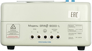 Стабилизатор напряжения RUSELF СТАБИК SRWII-9000L  - фото 24204