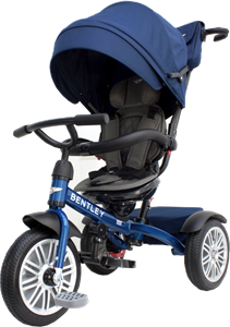 Велосипед детский трехколесный BENTLEY BN10 (темно синий) - фото 26329