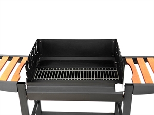 Барбекю прямоугольный на колесах - фото 26815
